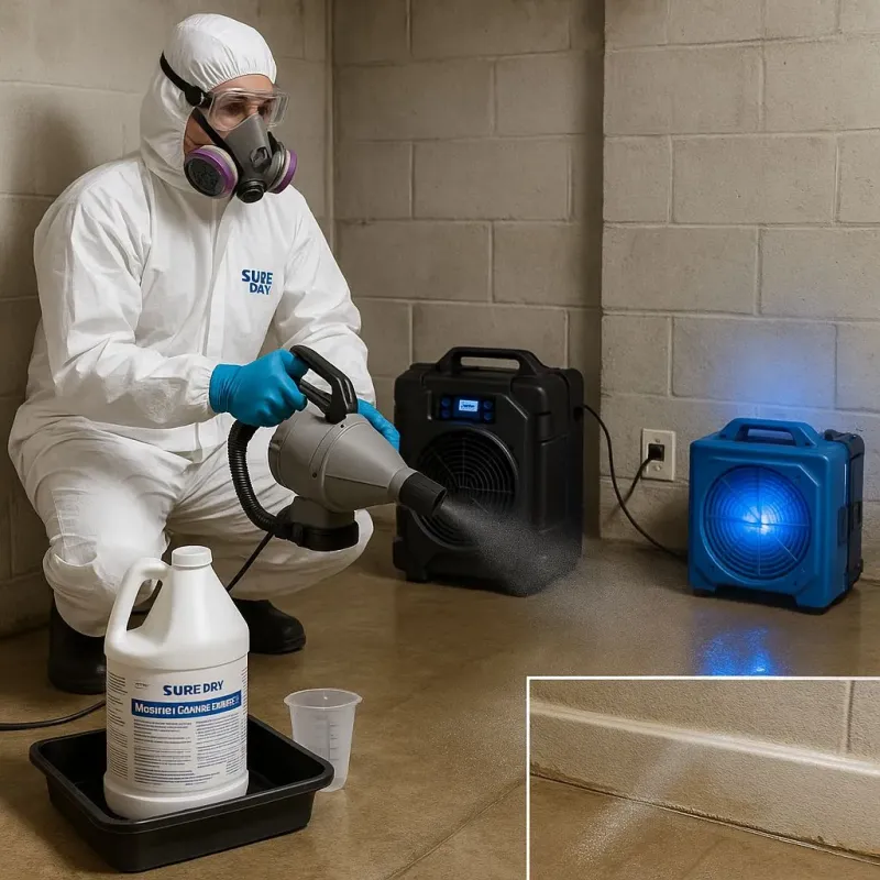 Sanitization and Odor Removal process in Greenwich, CT