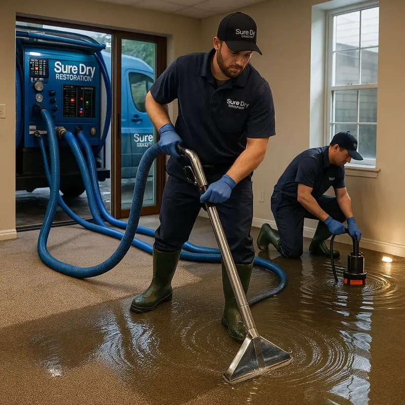 Water Extraction and Removal process in Greenwich, CT